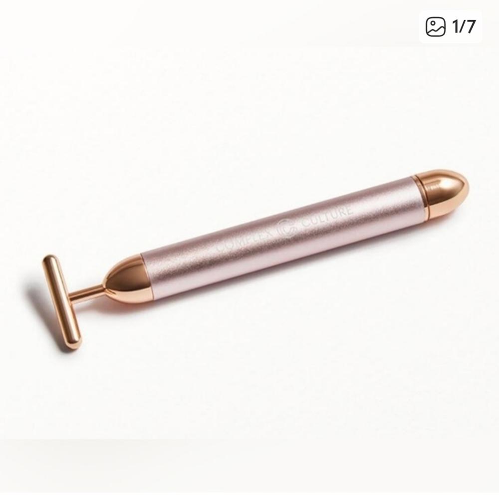 BNIB Complex Culture Sonic T-Bar Facial Massager